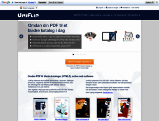 uniflip.dk screenshot