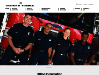 uniform-source.com screenshot