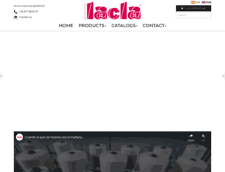 uniformeslacla.com screenshot