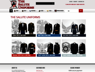 uniforms-4u.com screenshot