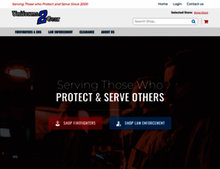 uniforms2gear.com screenshot