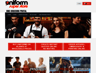 uniformstar.com.au screenshot