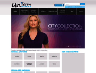 uniformstore.com.au screenshot