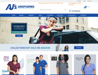 uniformstyle.com screenshot
