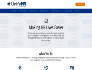 unifyhr.com screenshot