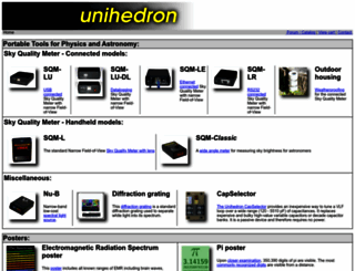 unihedron.com screenshot
