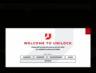 unilock.com screenshot