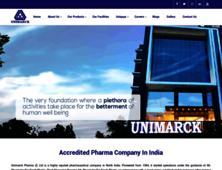 unimarckpharma.com screenshot