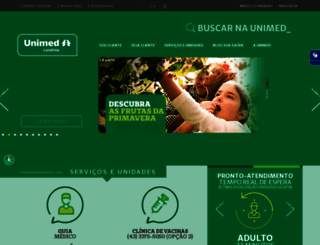 unimedlondrina.com.br screenshot
