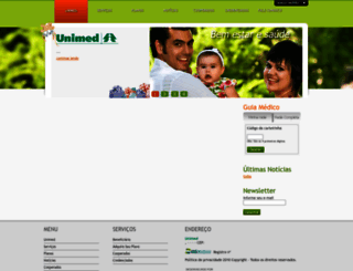 unimedservicos.com.br screenshot
