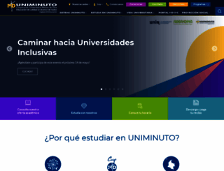 uniminuto.edu screenshot
