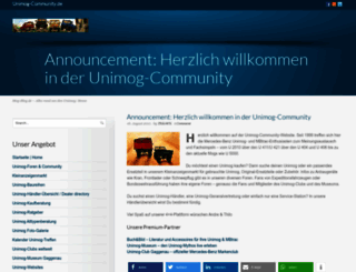 unimog-community.de screenshot
