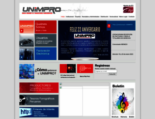 unimpro.org screenshot