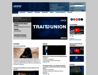 unine.ch screenshot