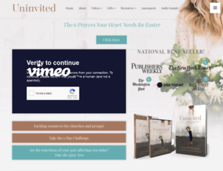 uninvitedbook.com screenshot