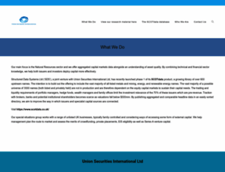 union-securities.com screenshot