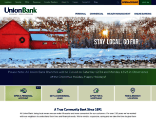 unionbankvt.com screenshot
