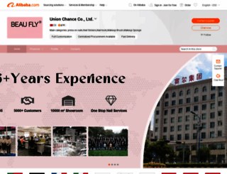 unionchance-beauty.en.alibaba.com screenshot