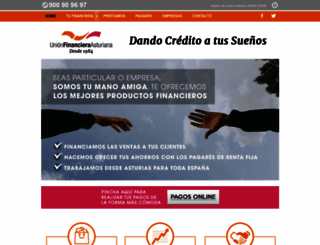 unionfinanciera.es screenshot