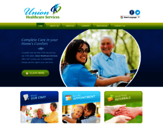unionhomehealthcare.com screenshot