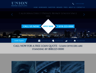 unionhomeloan.com screenshot