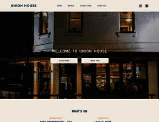 unionhouse.com.au screenshot