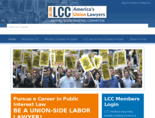 unionlawyers.aflcio.org screenshot