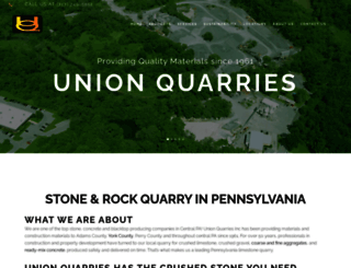 unionquarries.com screenshot