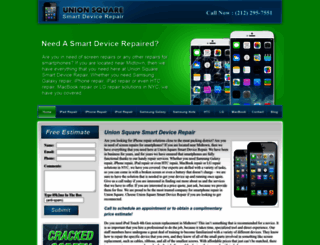 unionsquaresmartdevicerepair.com screenshot