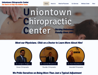 uniontownchiropractic.com screenshot