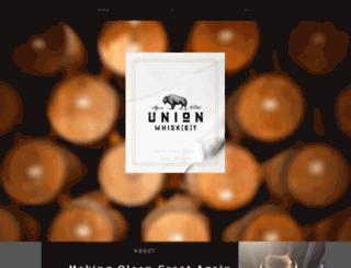 unionwhiskey.com screenshot