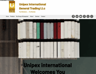 unipex-international.com screenshot