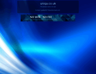 uniqa.co.uk screenshot