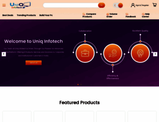 uniqinfotechindia.com screenshot