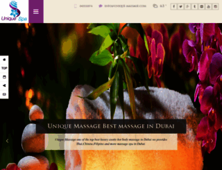unique-massage.com screenshot