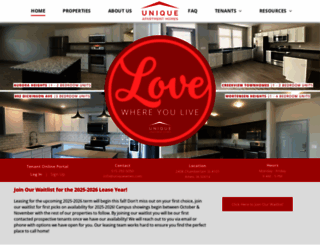 uniqueames.com screenshot