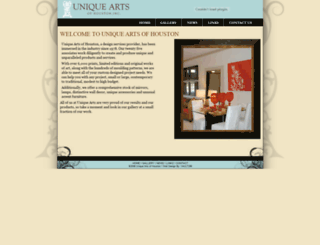 uniqueartsofhouston.com screenshot