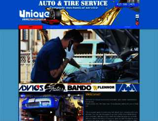 uniqueautomotivesf.com screenshot