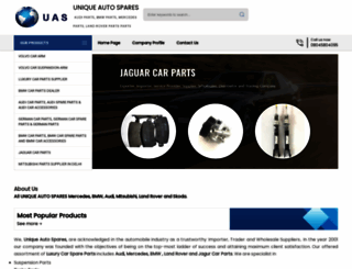 uniqueautospare.com screenshot