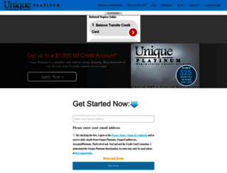 uniquecardservices.com screenshot