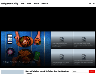 uniquecreativity.net screenshot