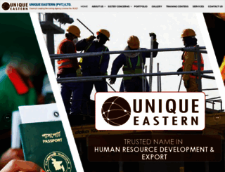 uniqueeastern.com screenshot