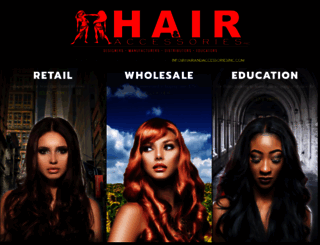 uniquehairextensions.com screenshot