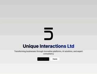 uniqueinteractions.com screenshot