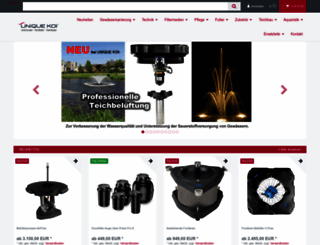 uniquekoi.de screenshot