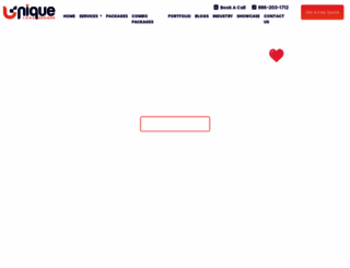 uniquelogodesigns.com screenshot