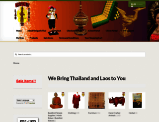 uniquely-thai.com screenshot