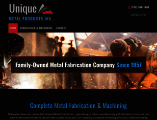 uniquemetal.com screenshot