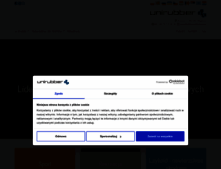 unirubber.com.pl screenshot