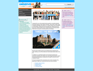 uniserveuk.com screenshot